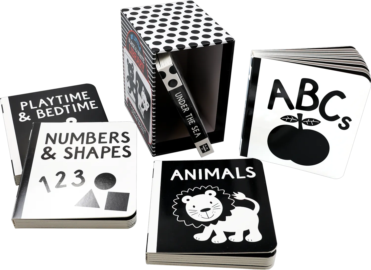 Peter Pauper My Little Black and White pappbøker baby 5pk