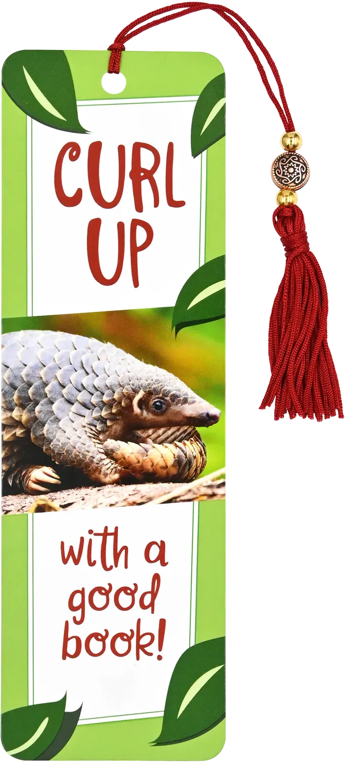 Peter Pauper Press Pangolin bokmerke perler linjal