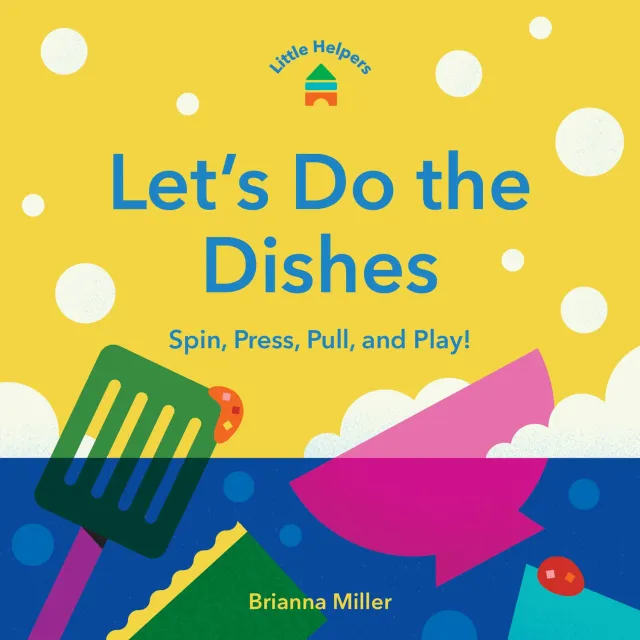 Little Helpers Let's Do the Dishes aktivitetsbok klaffer