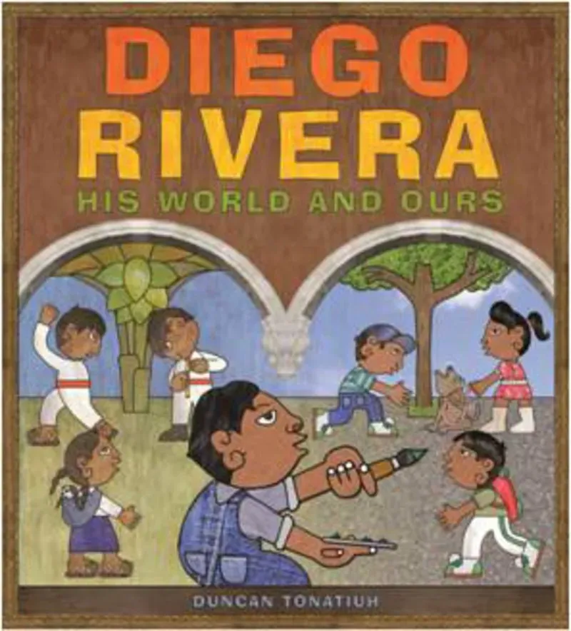 Abrams Diego Rivera His World and Ours barnebok innbundet
