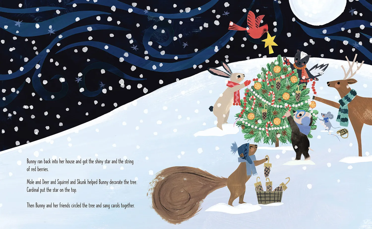 Abrams and Chronicle The Perfect Tree bildebok innbundet jul