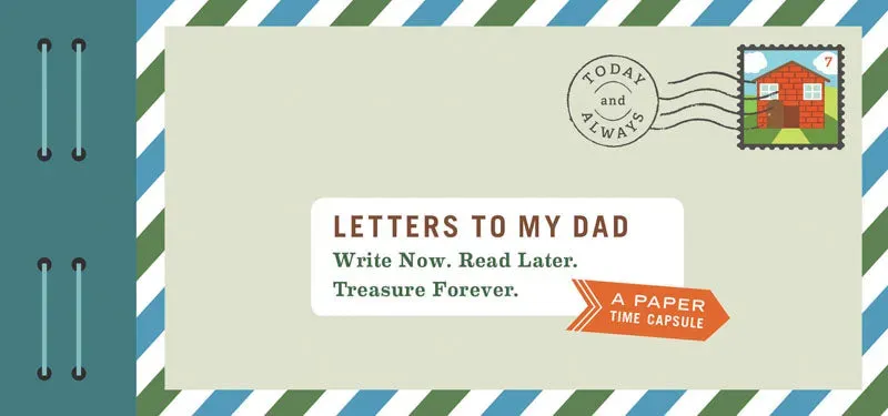 Chronicle Books Letters to My Dad brevbok 12 brev til pappa