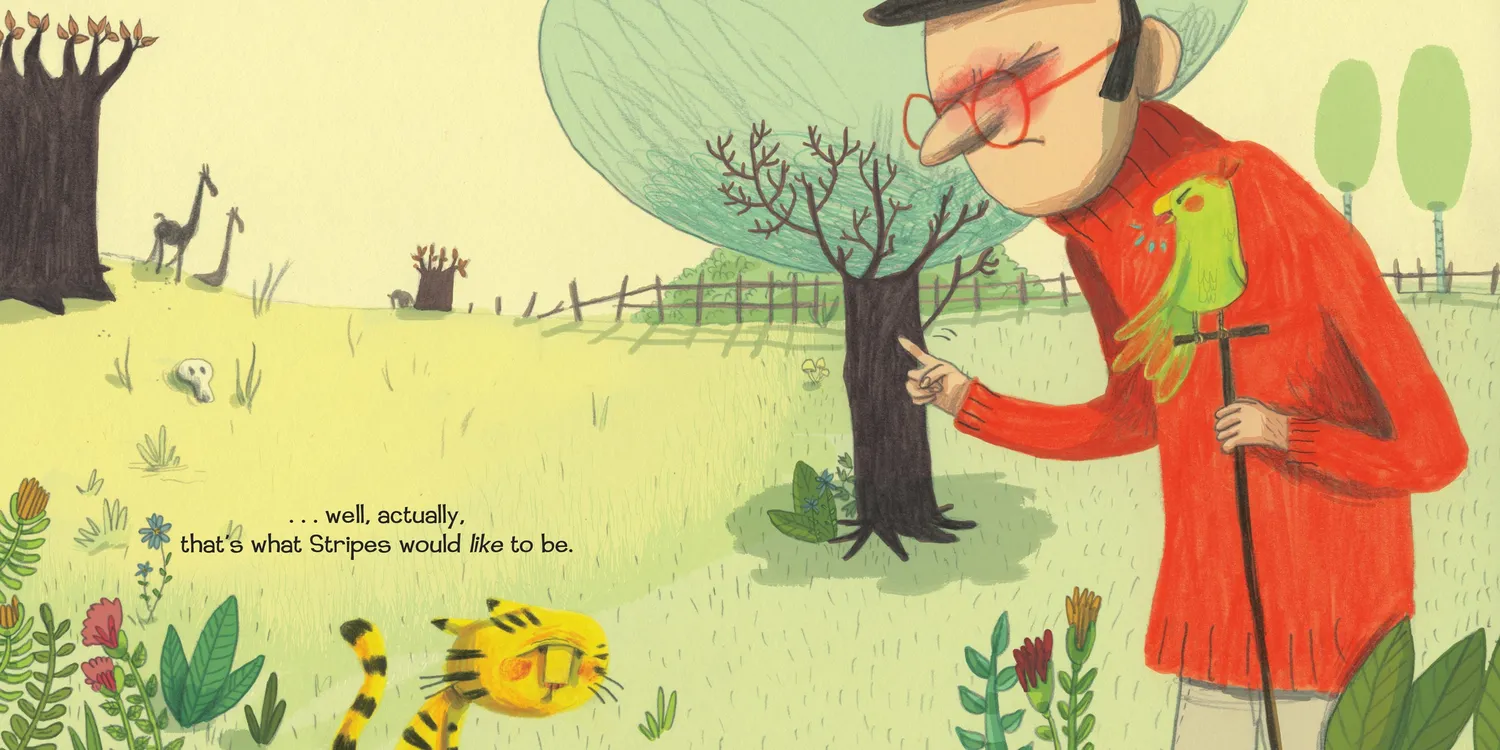 Peter Pauper Press Stripes the Tiger bildebok innbundet