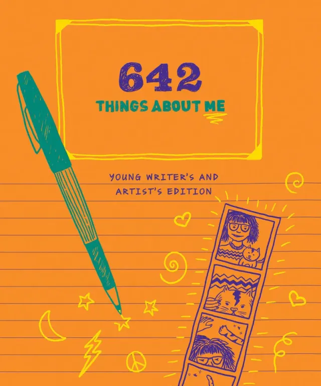 Chronicle Books 642 Things About Me dagbok skriveglede barn