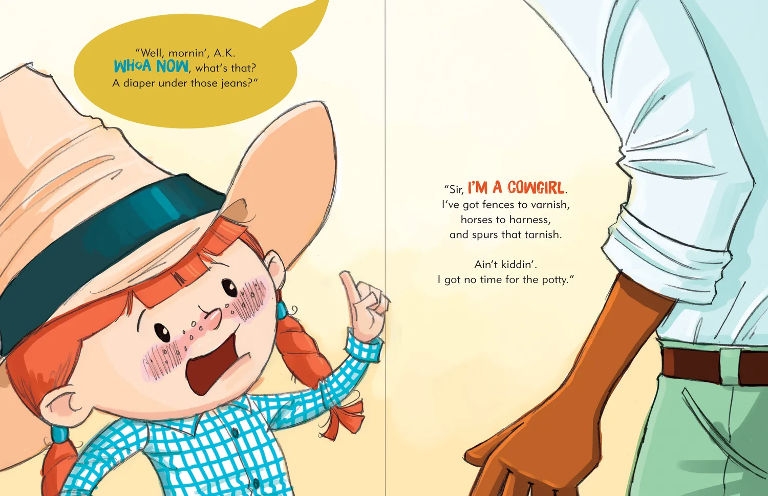 Peter Pauper Press This Cowgirl pottetrening bildebok 40 sider