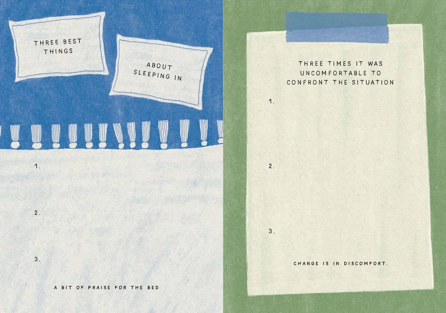 Chronicle Books Thankful Times Three takknemlighetsdagbok humor