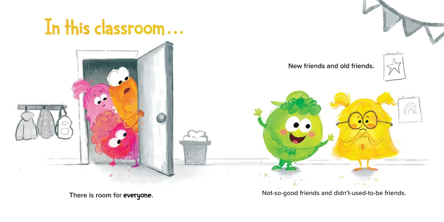 Red Comet Press In This Classroom bildebok innbundet 4–8 år
