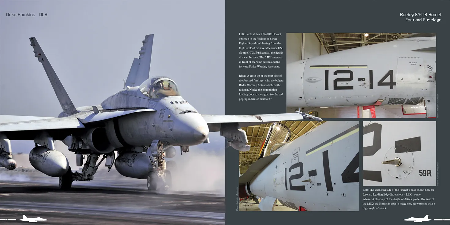 Duke Hawkins Boeing F/A-18 Hornet bok A/B C/D