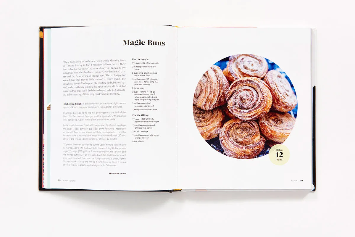 Abrams Butter & Scotch innbundet kokebok desserter