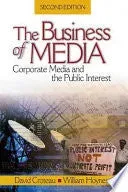 Bokia The Business of Media pocketbok pent brukt engelsk