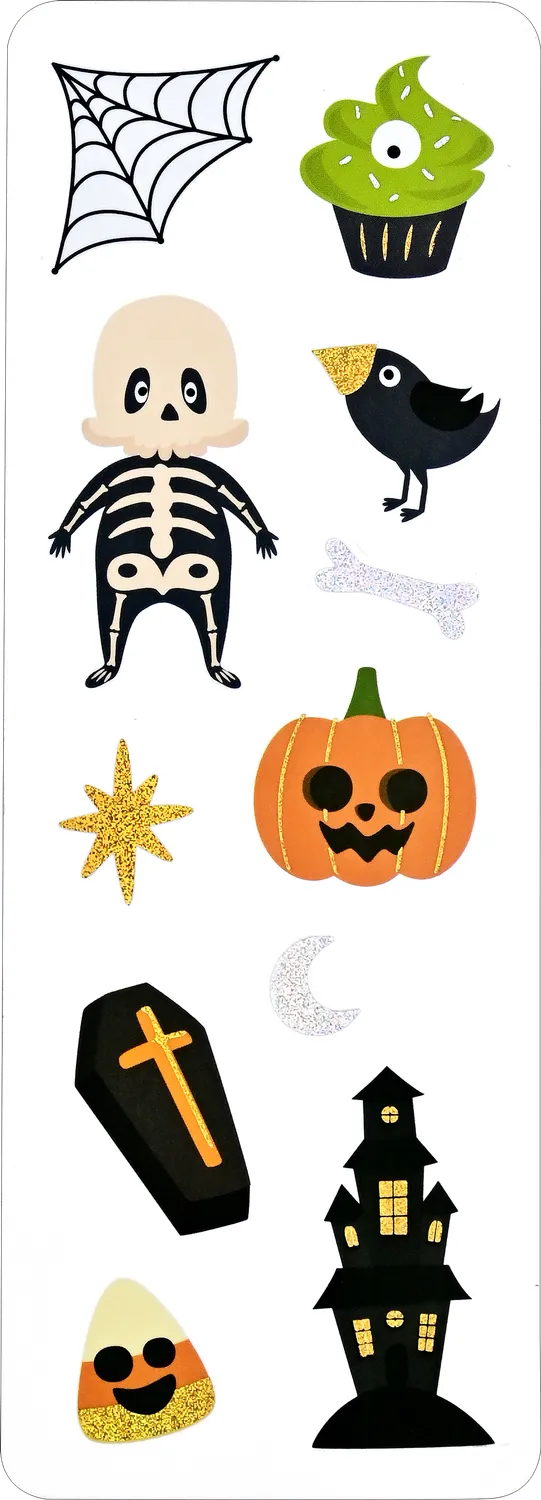 Peter Pauper Press Spooky klistremerker 70 stk halloween