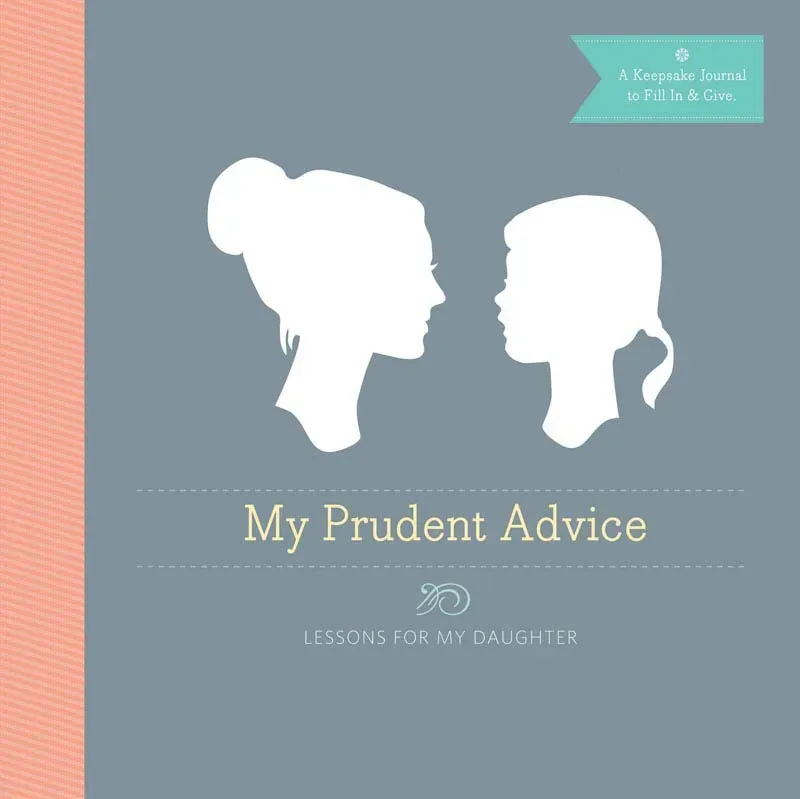 Chronicle Books My Prudent Advice Journal dagbok til datter