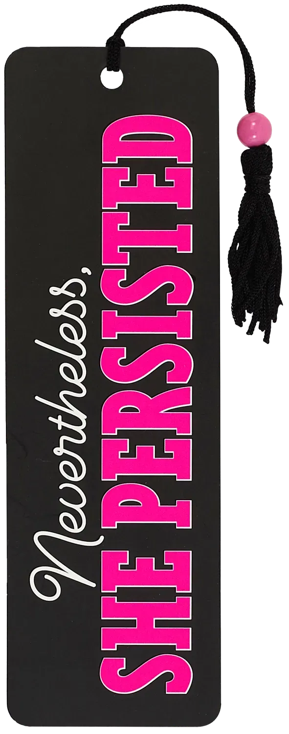 Peter Pauper Press Nevertheless, She Persisted Beaded Bookmark bokmerke