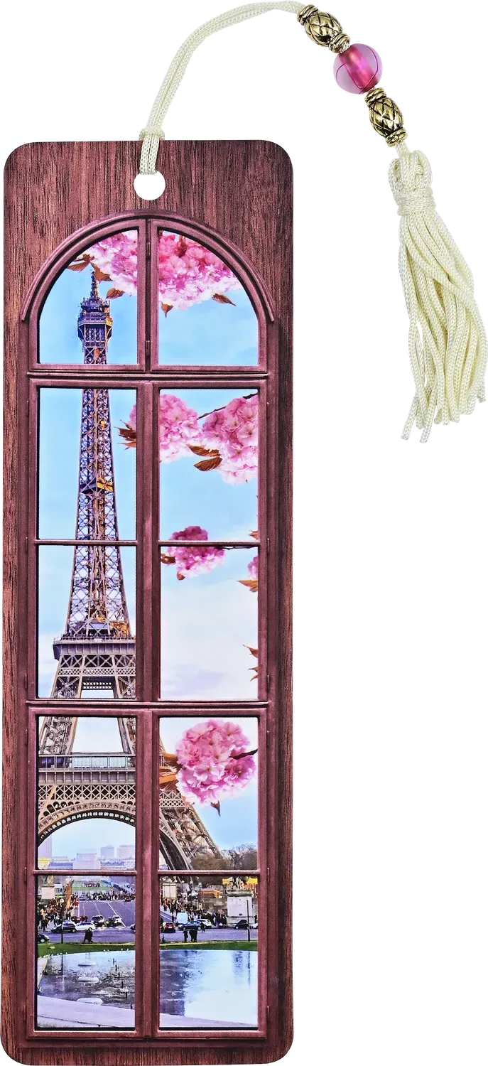 Peter Pauper Press Springtime in Paris bokmerke dusk linjal