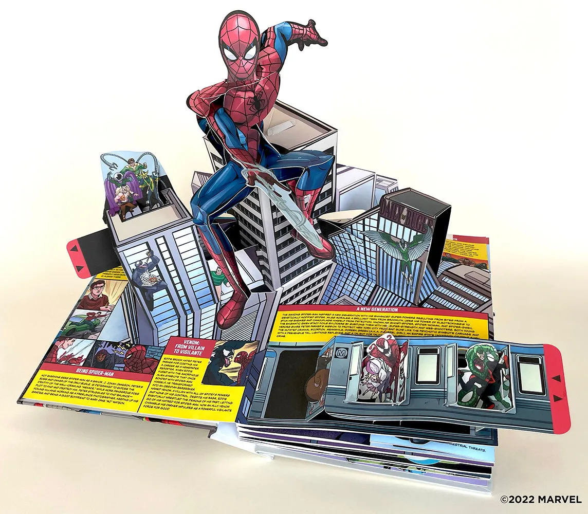 Abrams and Chronicle Marvel Ultimate Pop-Up innbundet superheltbok