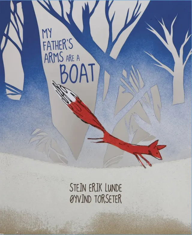 Enchanted Lion My Father's Arms Are A Boat kartonert bildebok sorg