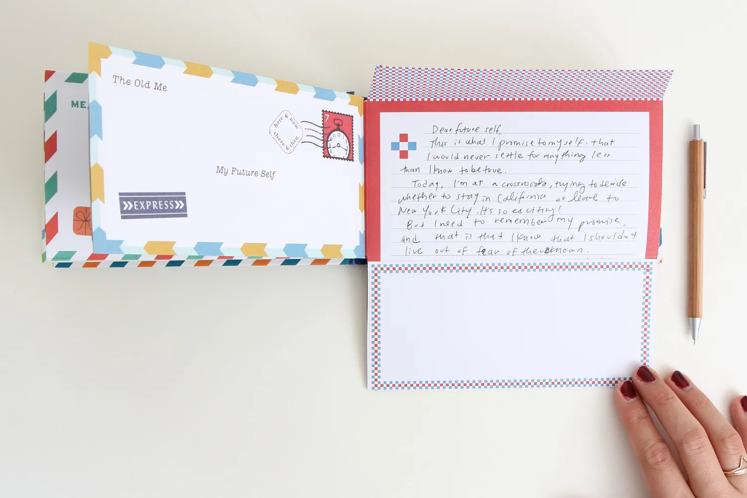 Chronicle Books Letters to My Future Self brevsett