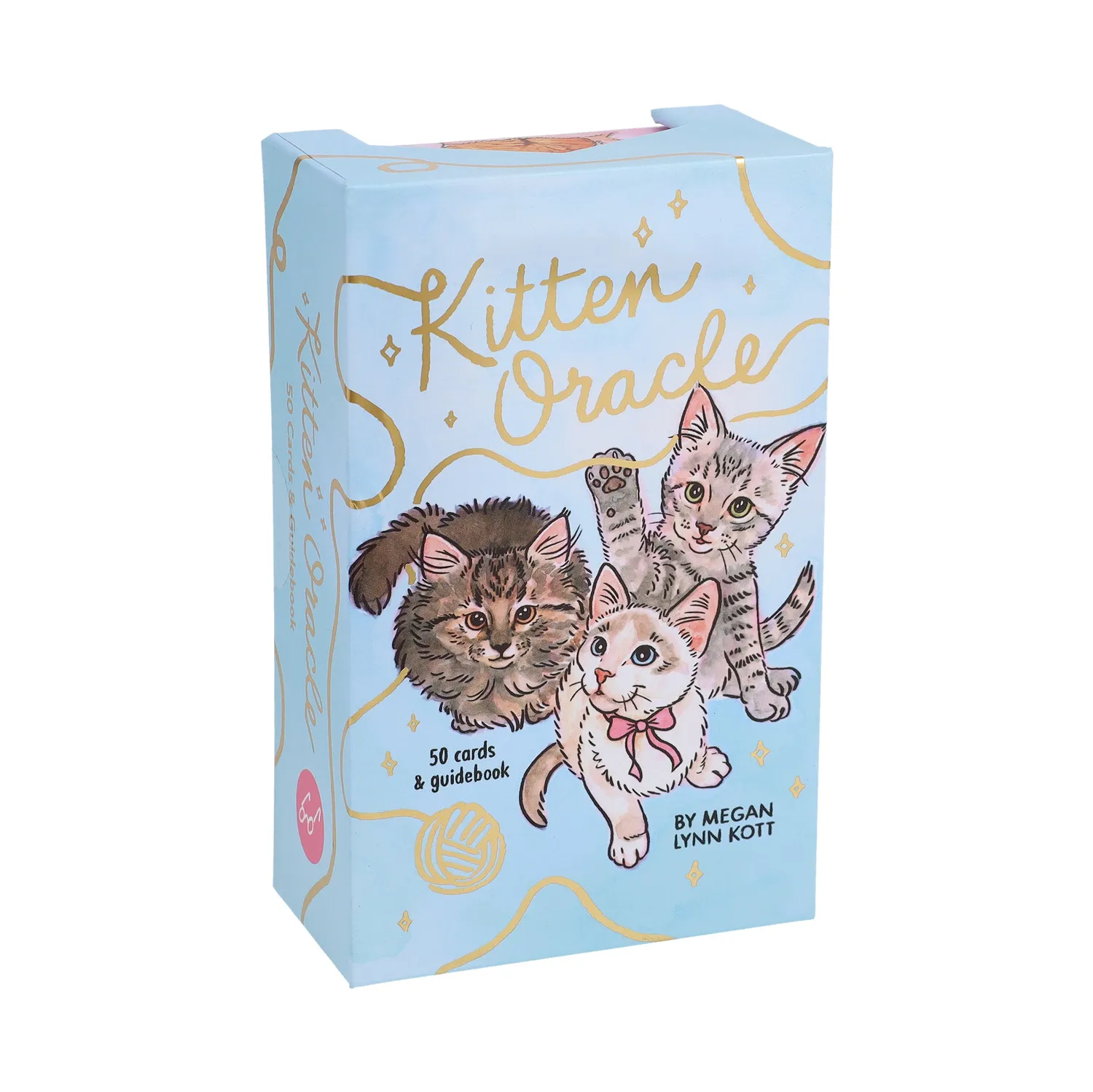 Kitten Oracle orakelkort 50 kort med guidebok katt