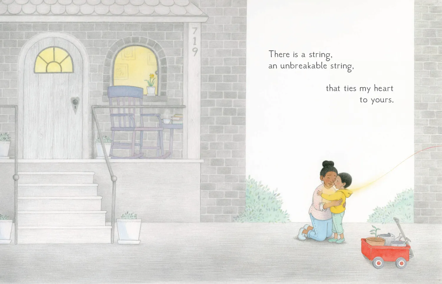 Chronicle Books Heart String pappbok preget snor