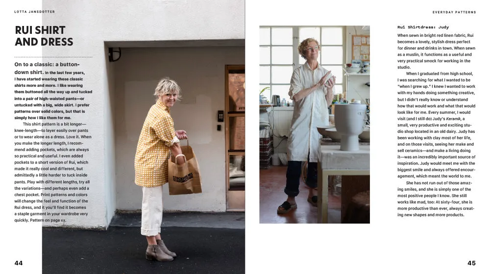 Abrams Lotta Jansdotter Everyday Patterns innbundet sybok