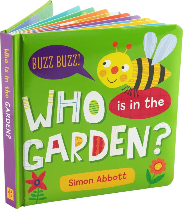 Peter Pauper Press Who is in the Garden pekebok 0+