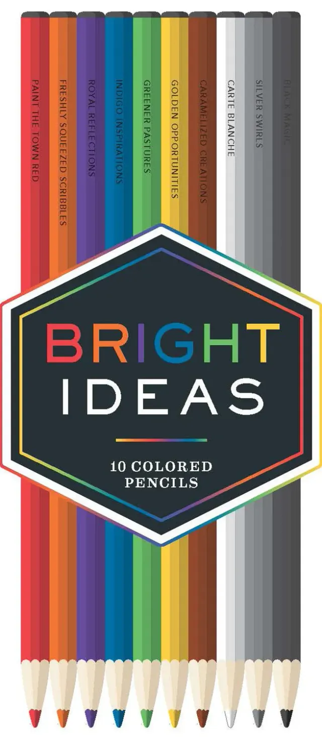 Chronicle Books Bright Ideas fargeblyanter 10-pakk farger