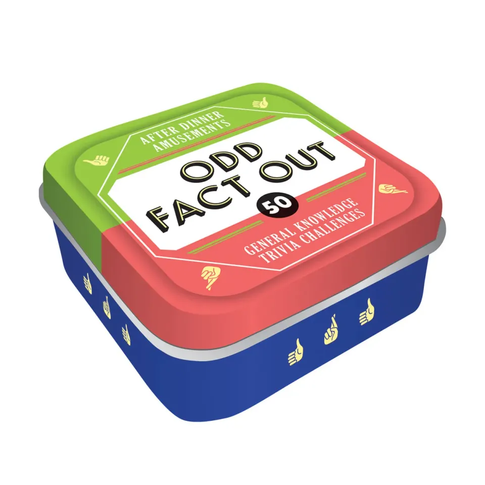 Chronicle Books After Dinner Amusements Odd Fact Out quizspill