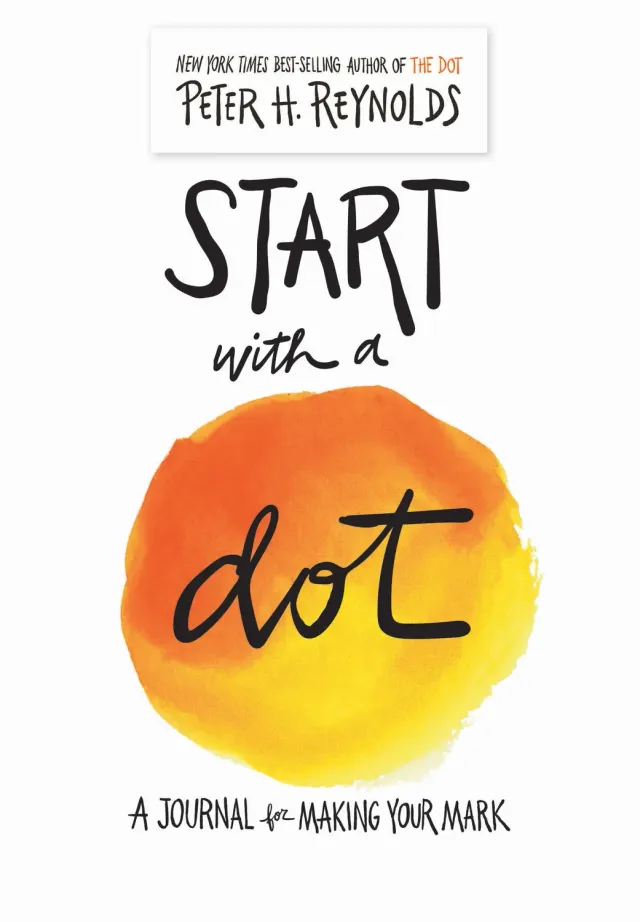 Abrams Noterie Start with a Dot notatbok guidet journal