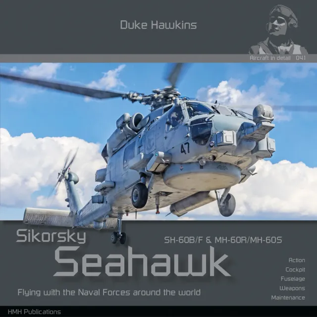 Duke Hawkins Sikorsky MH-60 R/S Seahawk bok helikopter
