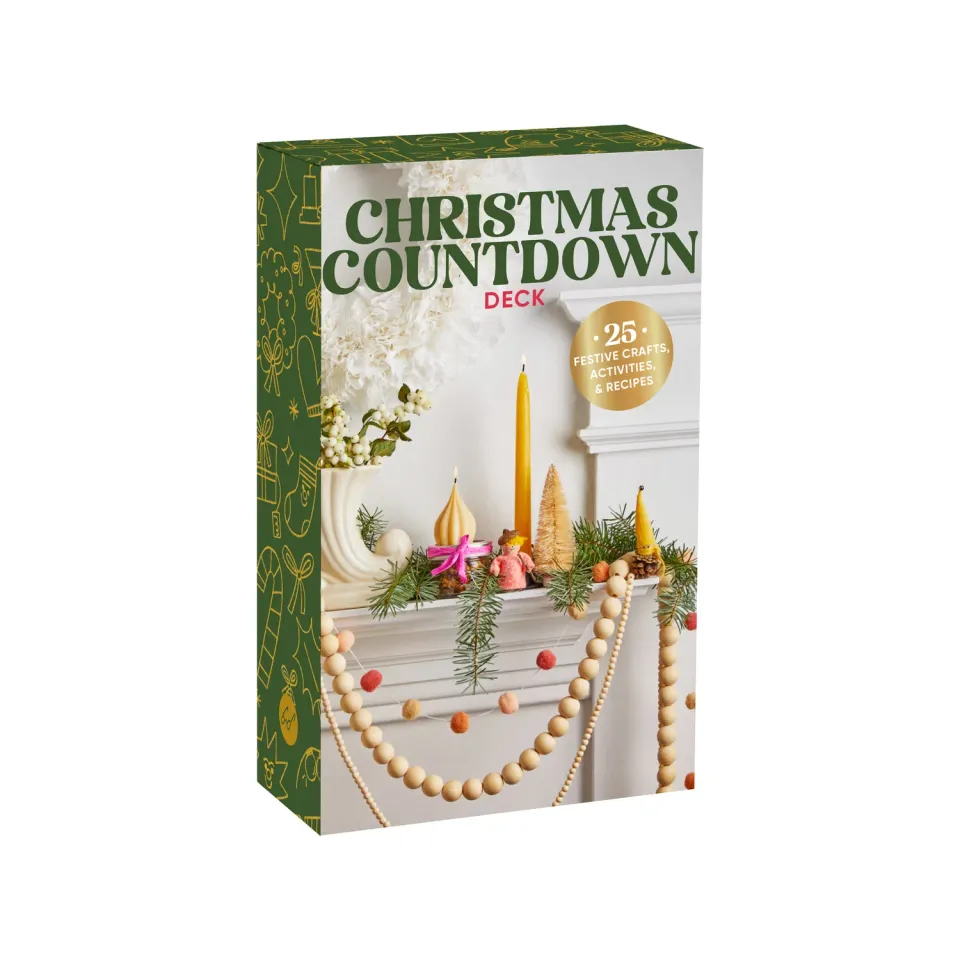 Abrams & Chronicle Books Christmas Countdown kortstokk 25 kort