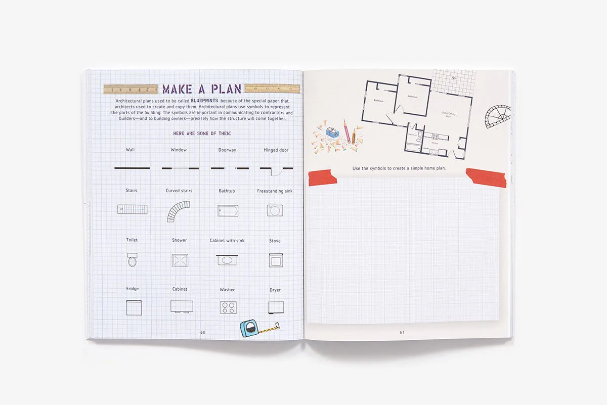 Abrams Iggy Peck Big Project Book pocketbok arkitekt STEM