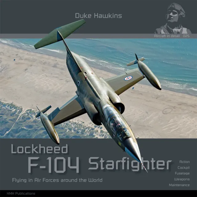 Duke Hawkins F-104 Starfighter bok Mach 2 jagerfly