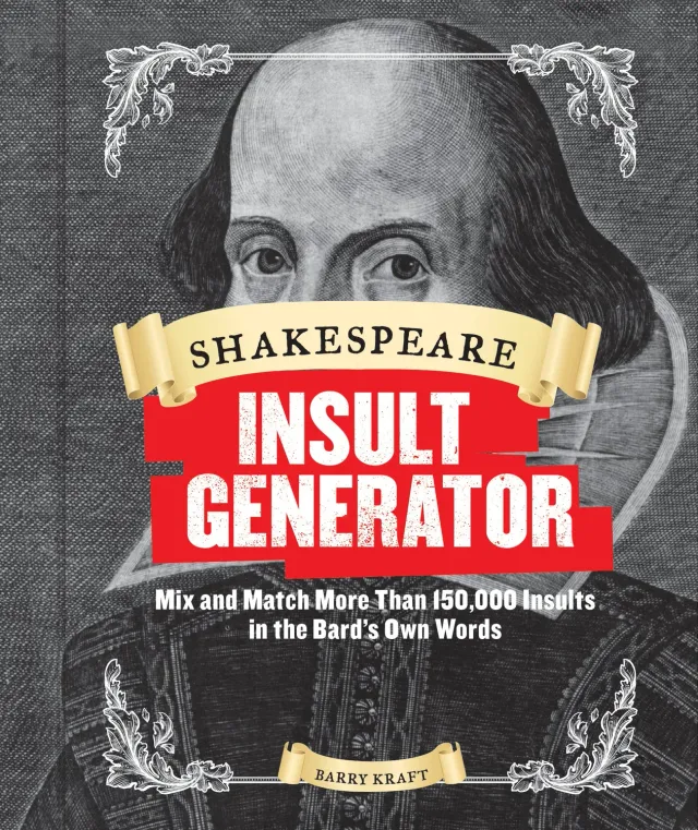 Abrams and Chronicle Shakespeare Insult Generator bok humor