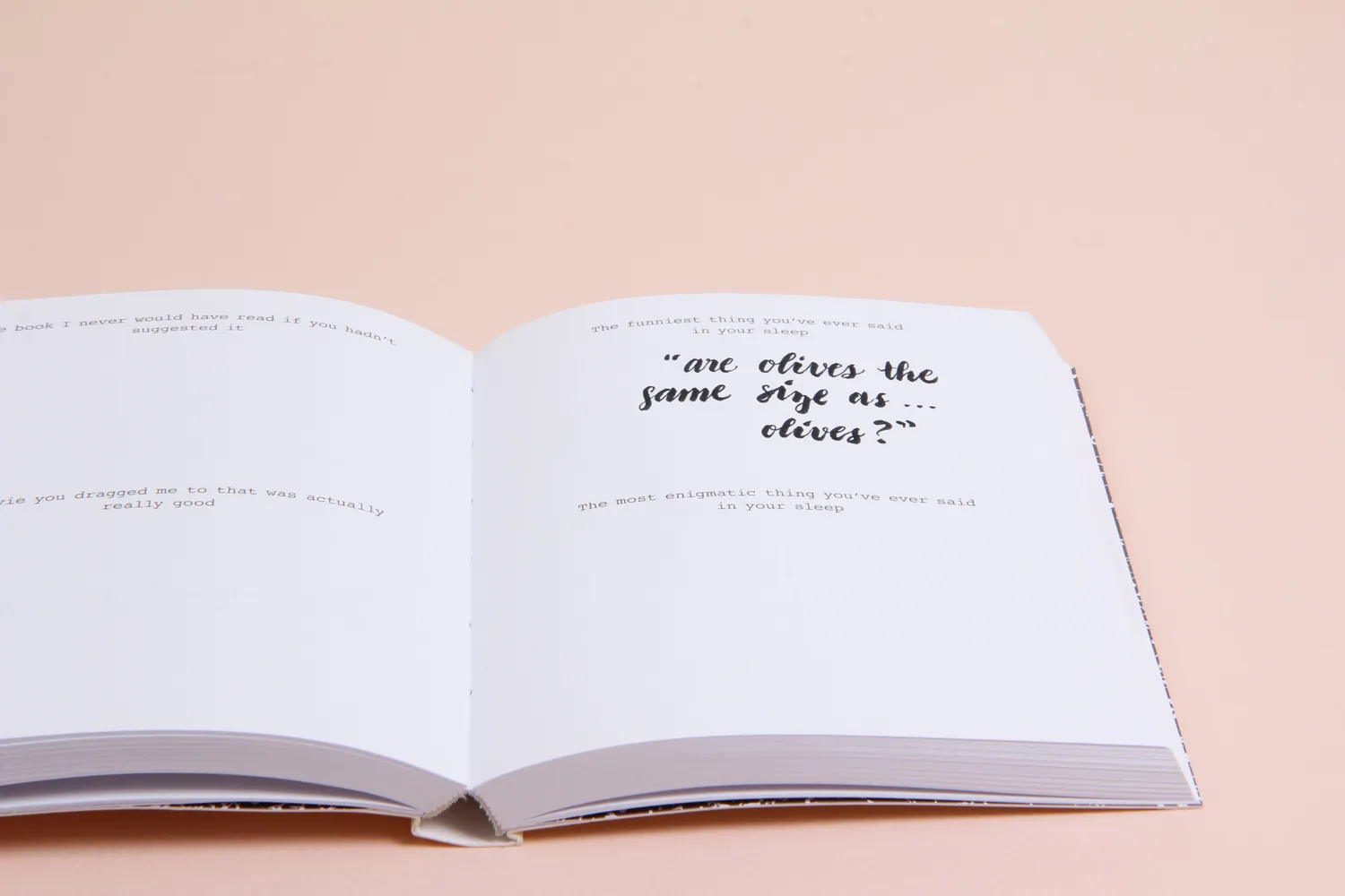 642 Things About You That I Love notatbok mini gave