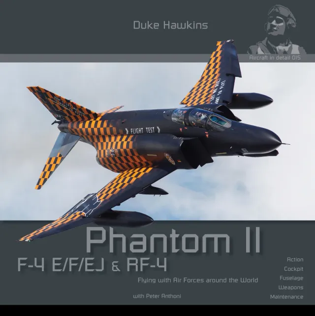 Duke Hawkins Phantom II F-4 E/F/J bok 196 sider