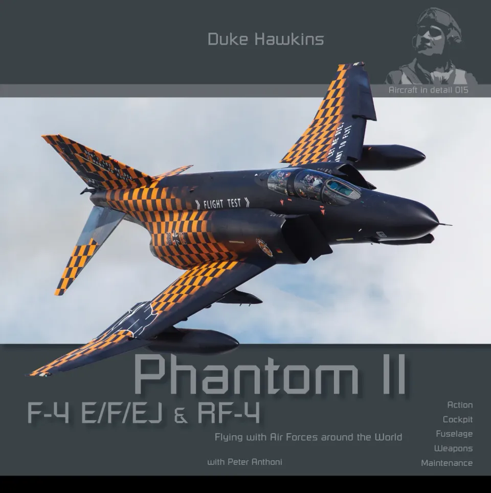 Duke Hawkins Phantom II F-4 E/F/J bok 196 sider