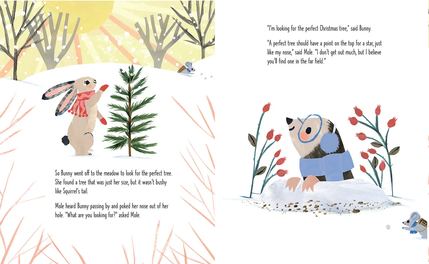 Abrams and Chronicle The Perfect Tree bildebok innbundet jul