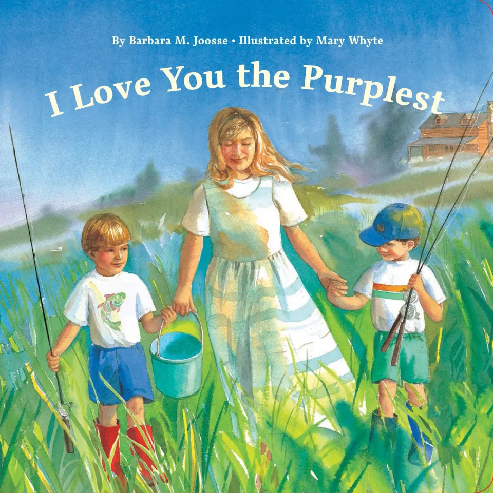 Chronicle Books I Love You the Purplest barnebok innbundet