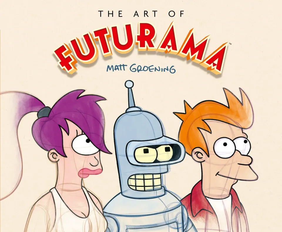 Abrams Comicarts The Art of Futurama innbundet kunstbok engelsk