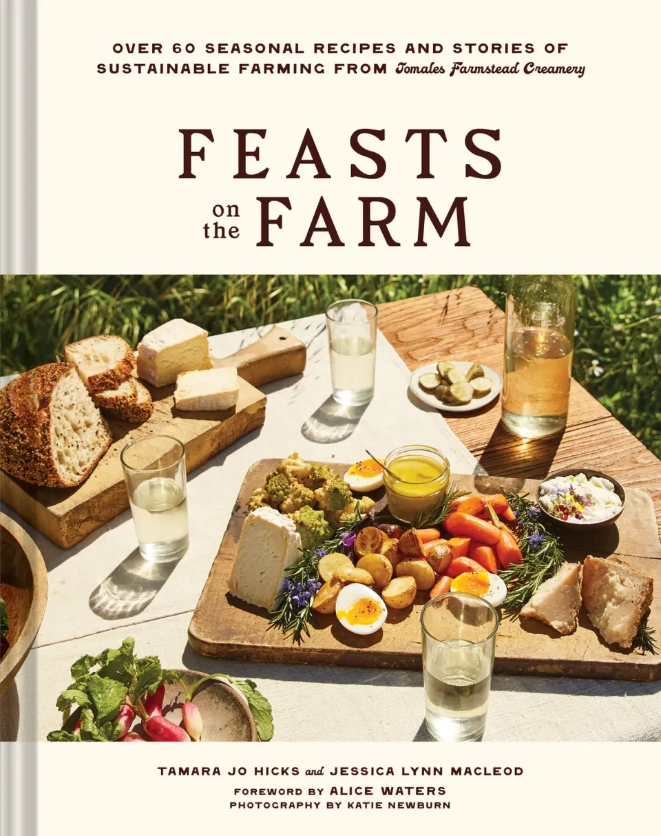 Chronicle Books Feasts on the Farm kokebok innbundet – gårdsmat