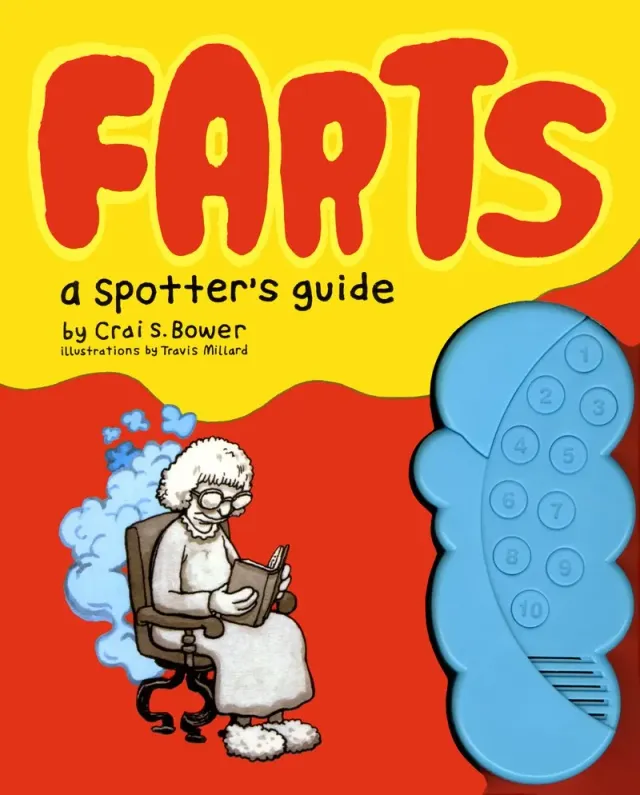 Chronicle Books Farts A Spotters Guide innbundet humor