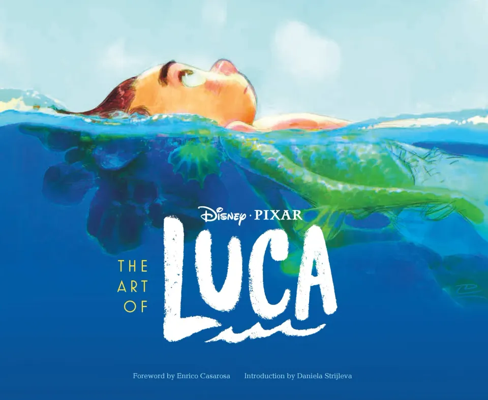 Pixar The Art of Luca innbundet kunstbok film