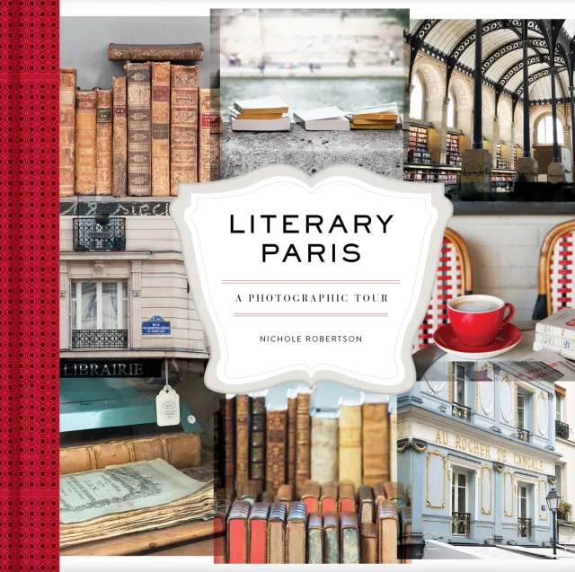 Abrams and Chronicle Literary Paris fotobok innbundet Paris-tur