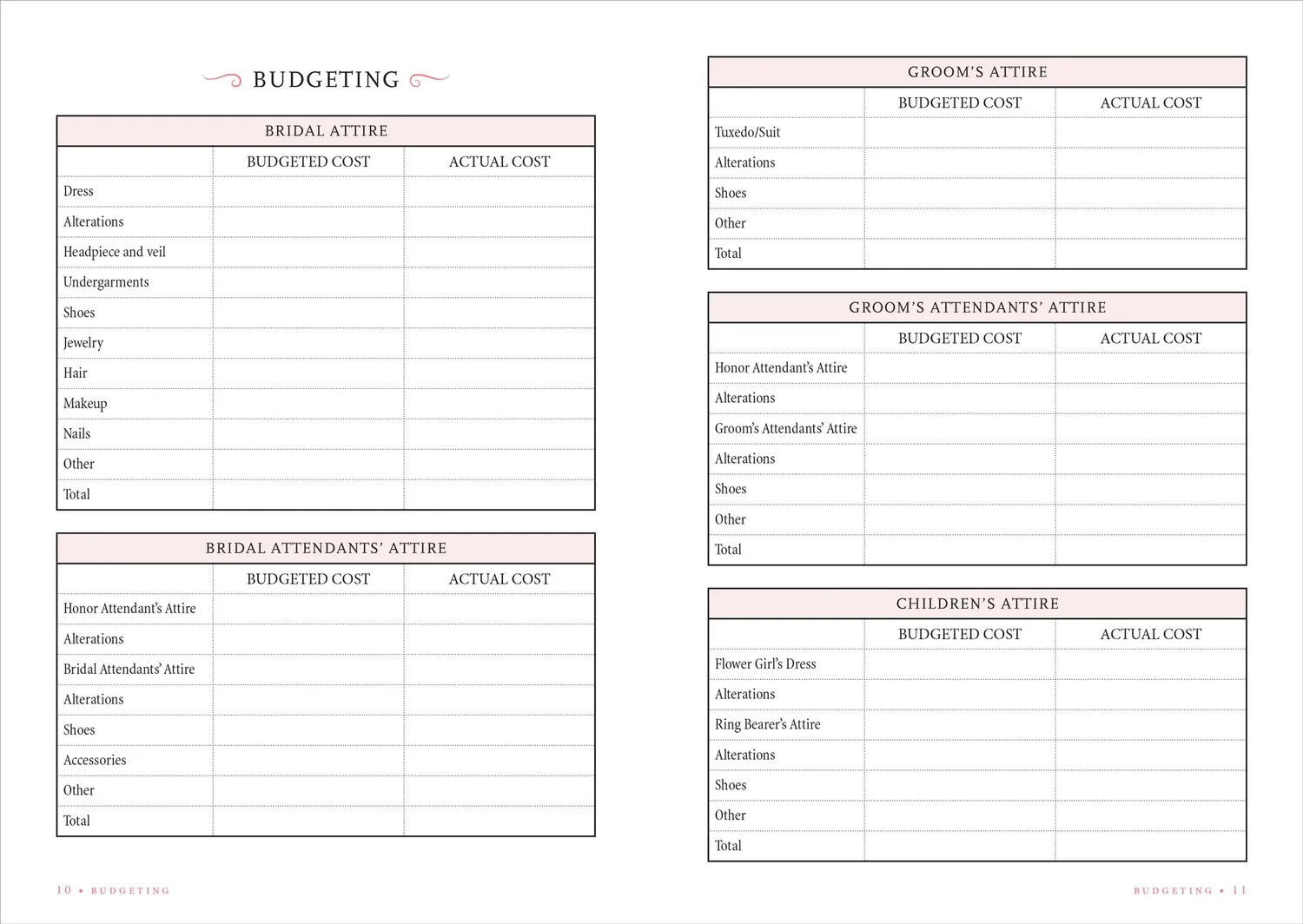 Peter Pauper Press The Wedding Planner Checklist bryllupsbok