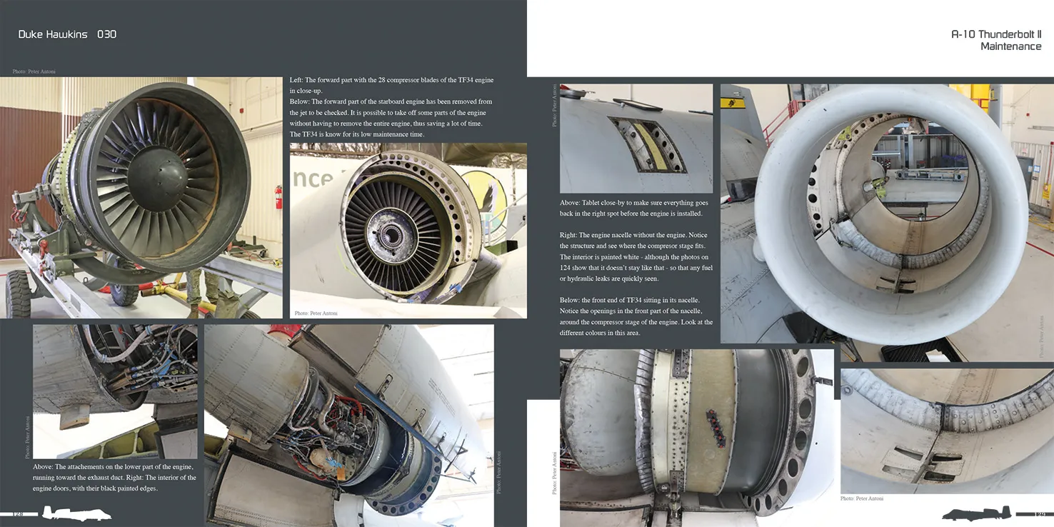Duke Hawkins Fairchild A-10 Thunderbolt II bok 180 sider