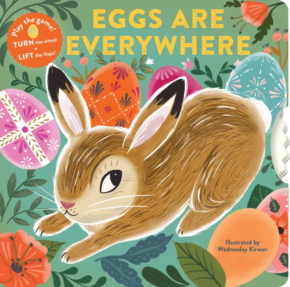 Chronicle Eggs Are Everywhere pappbok påske 2-4 år