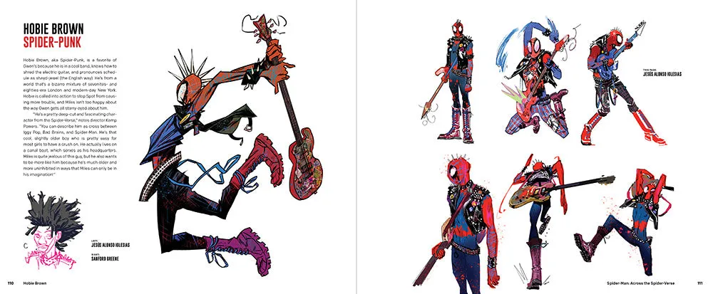Abrams Spider-Man Across the Spider-Verse kunstbok innbundet