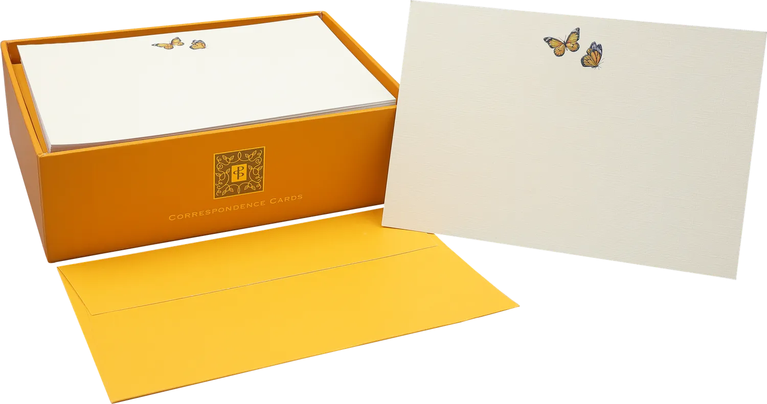 Peter Pauper Press Monarch Butterflies korrespondansekort 25pk