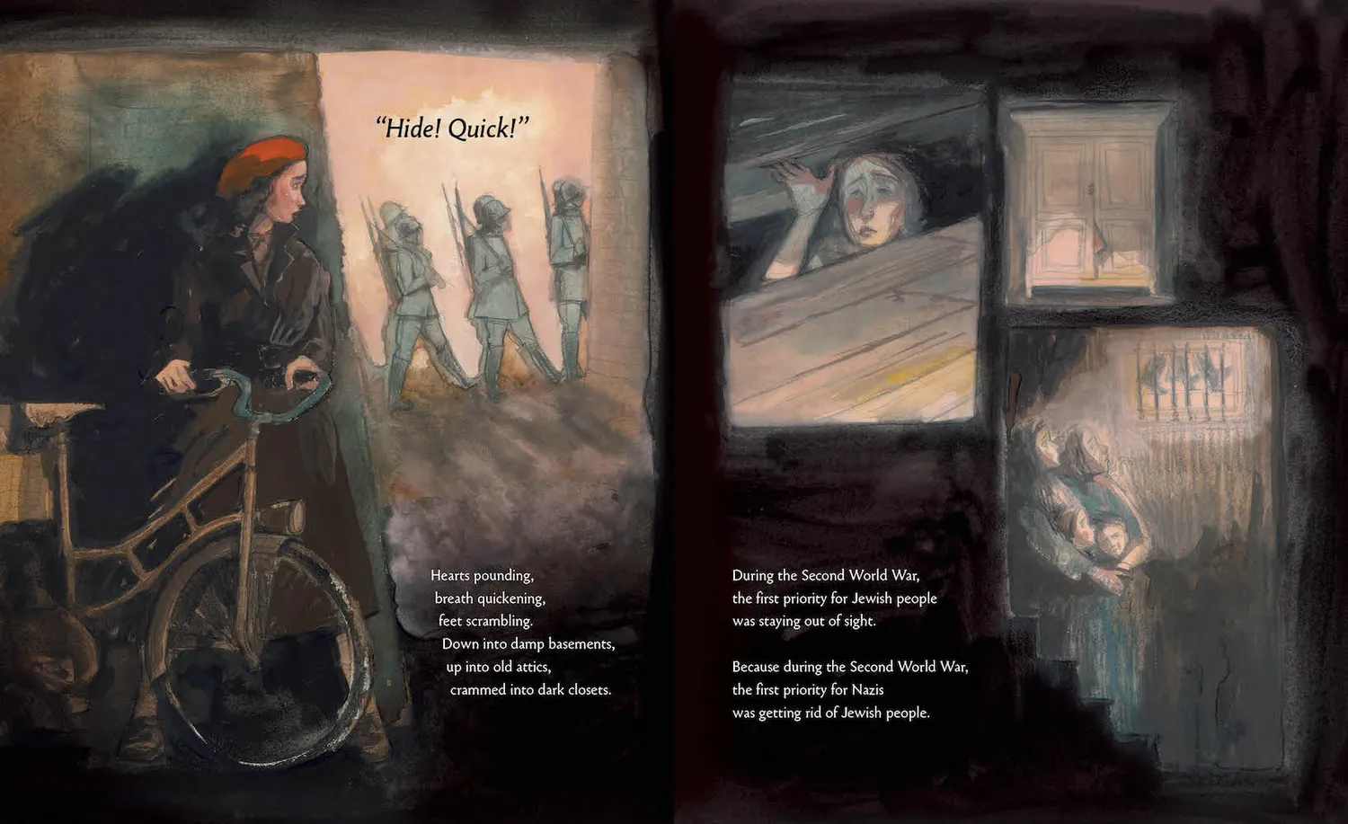 Abrams and Chronicle Hidden Hope barnebok 4–8 år krig