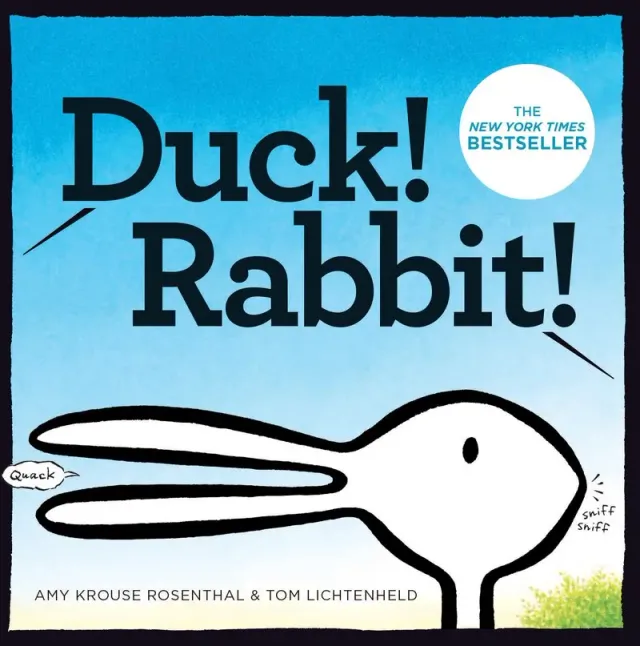 Chronicle Books Duck Rabbit Amy Krouse pappbok barnebok